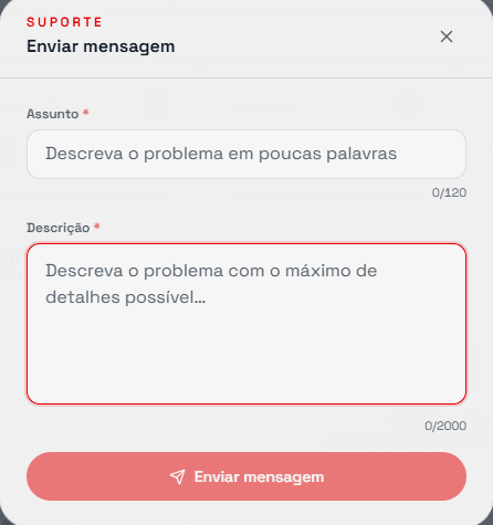 Canal de denúncia e apoio